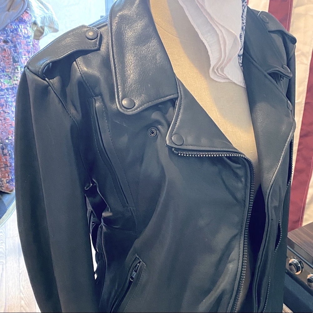 ⭐️SOLD⭐️ Z1R Drag Specialties Leather Biker Jacket - Picture 2 of 9